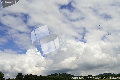 Image of Hill with a church