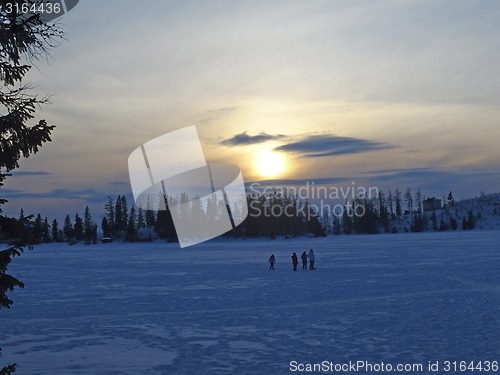 Image of Frozen Lake