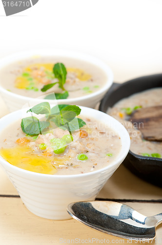 Image of Hearty Middle Eastern Chickpea and Barley Soup