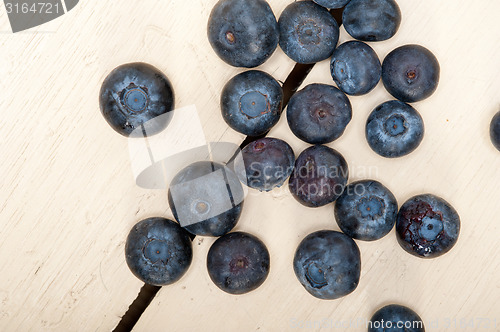 Image of fresh blueberry