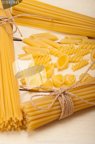 Image of bunch of Italian pasta type