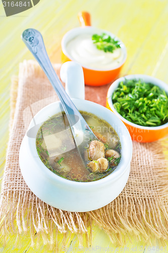 Image of mushroom soup