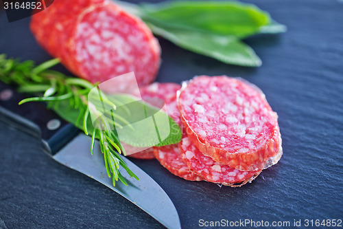 Image of salami