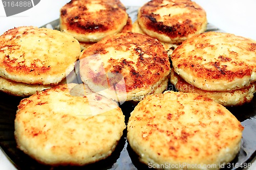 Image of cheese cakes on the plate