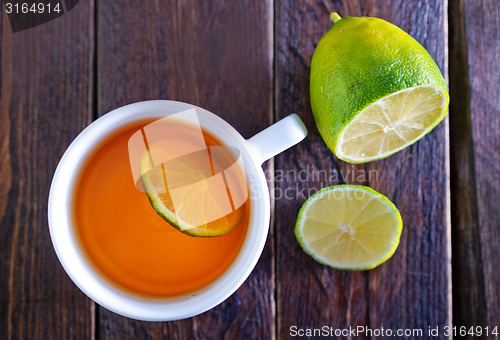 Image of tea with lemon