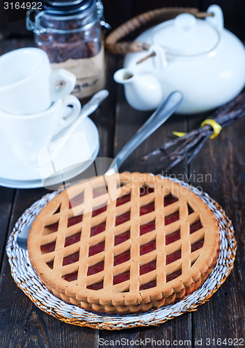 Image of Homemade cherry pie 