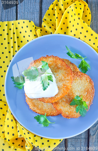 Image of potato pancakes