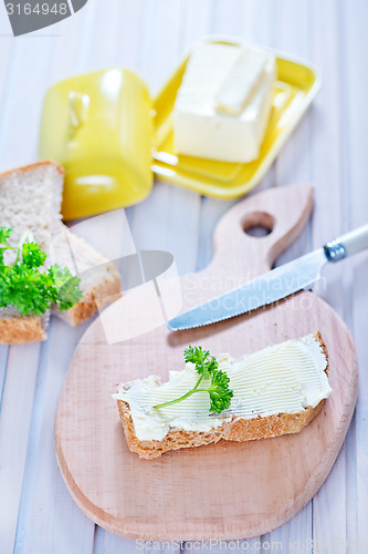 Image of bread with butter