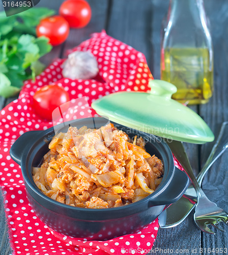 Image of braised cabbage