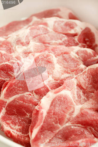 Image of Raw pork meat