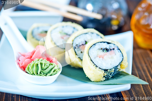 Image of sushi