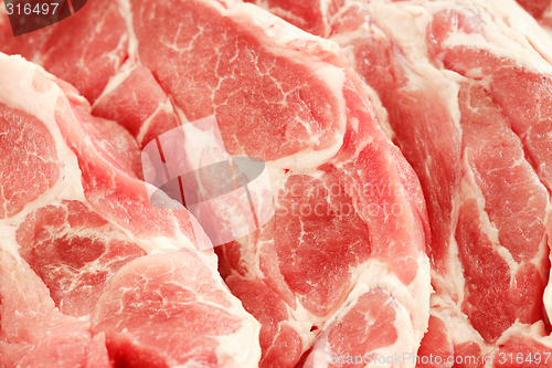 Image of Raw pork meat