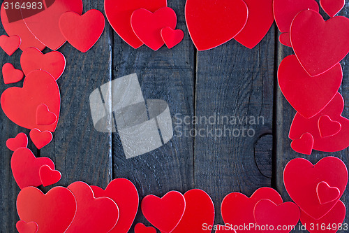 Image of red hearts