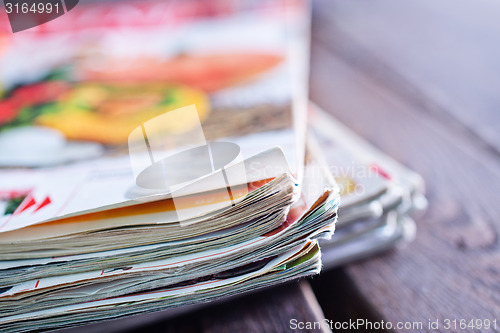 Image of stack of magazines