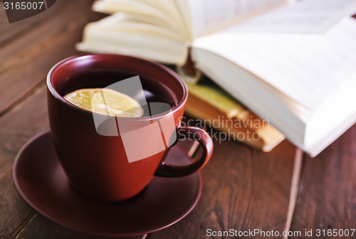 Image of tea with lemon