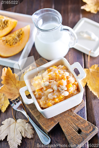 Image of pumpkin porridge