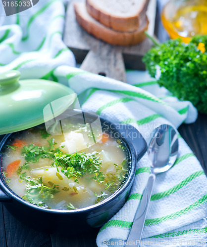 Image of fresh soup