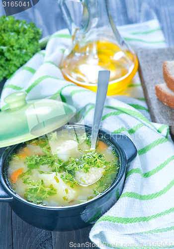 Image of fresh soup