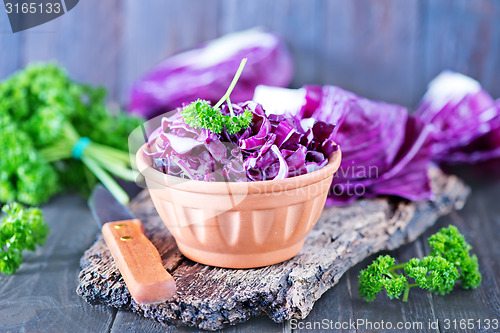 Image of blue cabbage