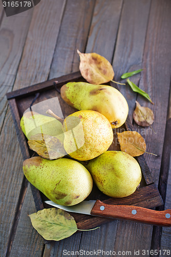 Image of fresh pear
