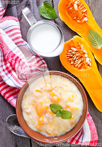 Image of pumpkin porridge