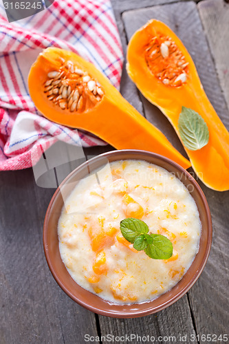 Image of pumpkin porridge