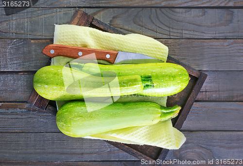 Image of raw zucchini