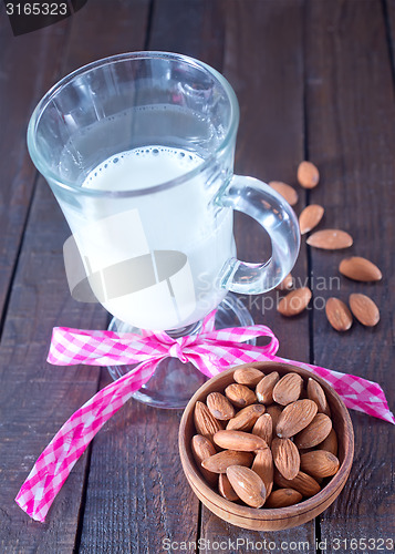 Image of almond milk