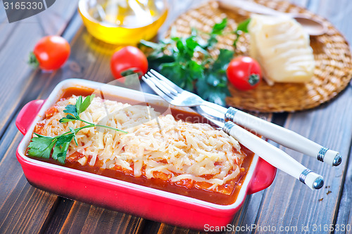 Image of lasagne