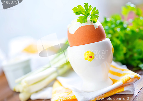 Image of boiled eggs