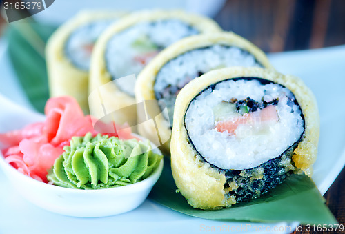 Image of sushi