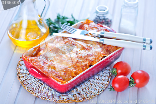 Image of lasagna