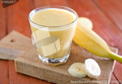 Image of banana yogurt
