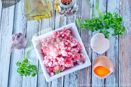 Image of force meat