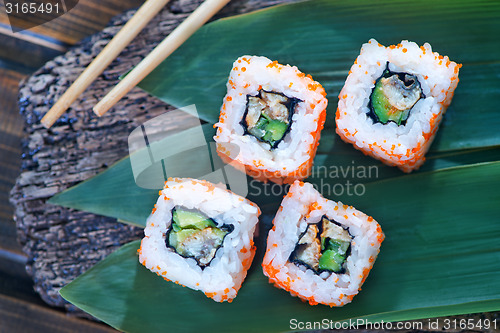 Image of sushi