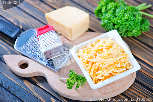 Image of grated cheese