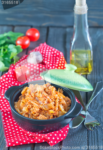 Image of braised cabbage