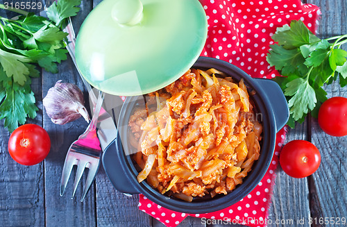 Image of braised cabbage