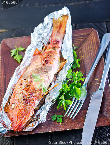 Image of baked fish