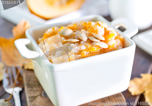 Image of pumpkin porridge