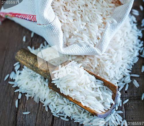 Image of raw rice