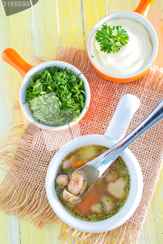 Image of mushroom soup