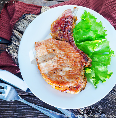 Image of fried steak