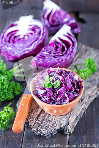 Image of blue cabbage