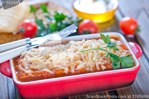 Image of lasagne