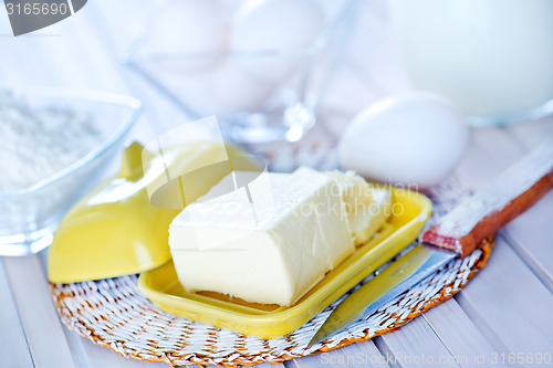 Image of ingredients for dough