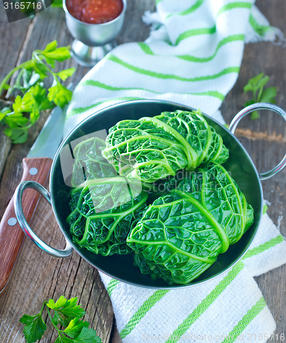 Image of raw dolma