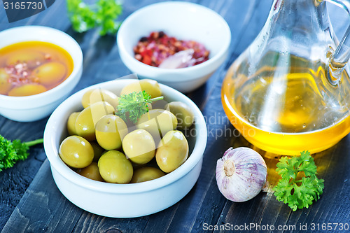 Image of green olives