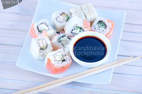 Image of sushi