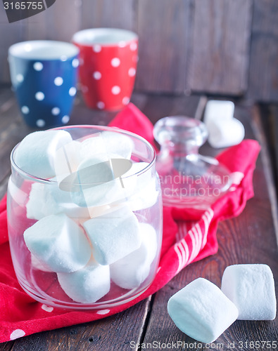 Image of white marshmallow